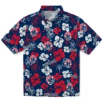 Washington Wizards Hawaiian Shirt – Hibiscus Flower Design