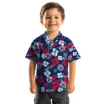Washington Wizards Hawaiian Shirt – Hibiscus Flower Design
