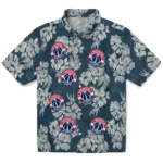 Washington Wizards Hawaiian Shirt – Hibiscus Flowers