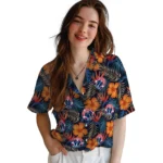 Washington Wizards Hawaiian Shirt – Hibiscus Foliage