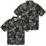 Washington Wizards Hawaiian Shirt – Hibiscus Leaves Pattern