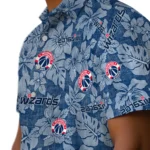 Washington Wizards Hawaiian Shirt – Hibiscus Oasis