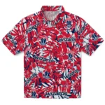 Washington Wizards Hawaiian Shirt – Hibiscus Overlay