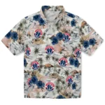 Washington Wizards Hawaiian Shirt – Hibiscus Seaside