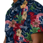 Washington Wizards Hawaiian Shirt – Hibiscus Tiki Jungle