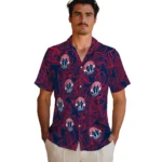 Washington Wizards Hawaiian Shirt – Leaf Outline