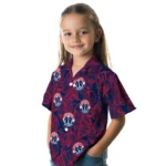 Washington Wizards Hawaiian Shirt – Leaf Outline