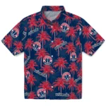 Washington Wizards Hawaiian Shirt – Palm Tree Motif