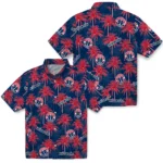 Washington Wizards Hawaiian Shirt – Palm Tree Motif