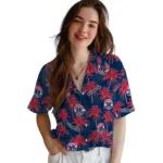 Washington Wizards Hawaiian Shirt – Palm Tree Motif
