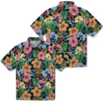 West Virginia Mountaineers Hawaiian Shirt – Brilliant Hibiscus Garden