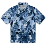 West Virginia Mountaineers Hawaiian Shirt – Hibiscus Arrangement