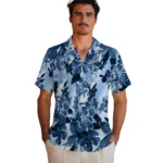 West Virginia Mountaineers Hawaiian Shirt – Hibiscus Arrangement