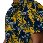 West Virginia Mountaineers Hawaiian Shirt – Hibiscus Exotic