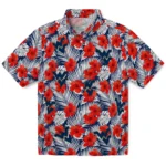 West Virginia Mountaineers Hawaiian Shirt – Hibiscus Fiesta