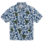 West Virginia Mountaineers Hawaiian Shirt – Hibiscus Motif