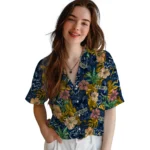 West Virginia Mountaineers Hawaiian Shirt – Hibiscus Tiki Jungle