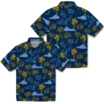 West Virginia Mountaineers Hawaiian Shirt – Palm And Clouds