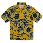 West Virginia Mountaineers Hawaiian Shirt – Palm Sunset