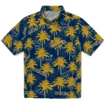 West Virginia Mountaineers Hawaiian Shirt – Palm Tree Motif