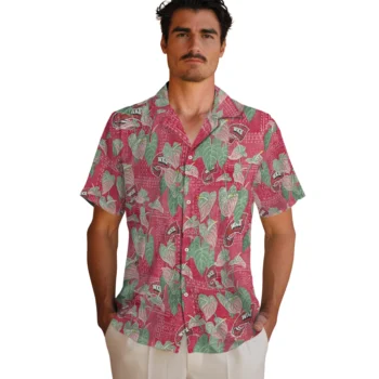 western kentucky hilltoppers anthurium overlay red hawaiian shirts fashion forward
