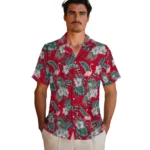 Western Kentucky Hilltoppers Hawaiian Shirt – Flamingo and Hibiscus
