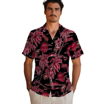 western kentucky hilltoppers palm sunset hawaiian shirts fashion forward