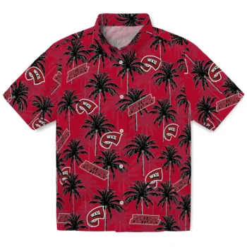 western kentucky hilltoppers palm grove red hawaiian shirts best selling