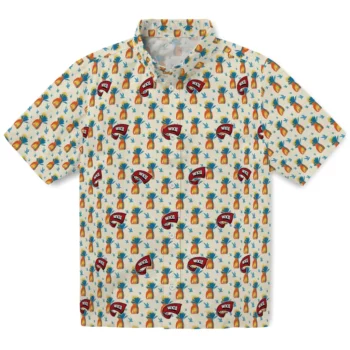 western kentucky hilltoppers pineapple delight beige hawaiian shirts best selling