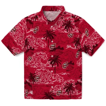 western kentucky hilltoppers wave palm red hawaiian shirts best selling