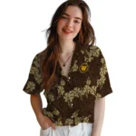 Western Michigan Broncos Hawaiian Shirt – 50th State Flower