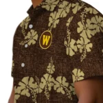 Western Michigan Broncos Hawaiian Shirt – 50th State Flower