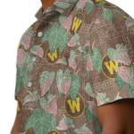 Western Michigan Broncos Hawaiian Shirt – Anthurium Overlay