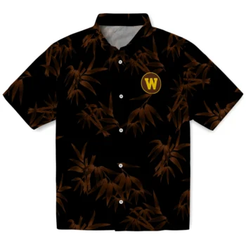 western michigan broncos bamboo branches brown black hawaiian shirts best selling