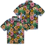 Western Michigan Broncos Hawaiian Shirt – Brilliant Hibiscus Garden