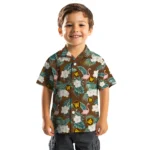 Western Michigan Broncos Hawaiian Shirt – Flamingo and Hibiscus