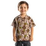 Western Michigan Broncos Hawaiian Shirt – Hibiscus Blooms
