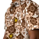 Western Michigan Broncos Hawaiian Shirt – Hibiscus Blooms