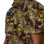 Western Michigan Broncos Hawaiian Shirt – Hibiscus Exotic