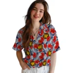 Western Michigan Broncos Hawaiian Shirt – Hibiscus Fiesta