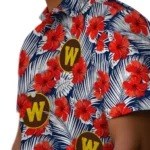Western Michigan Broncos Hawaiian Shirt – Hibiscus Fiesta
