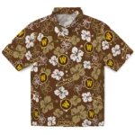 Western Michigan Broncos Hawaiian Shirt – Hibiscus Flower Design