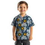 Western Michigan Broncos Hawaiian Shirt – Hibiscus Flowers