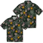 Western Michigan Broncos Hawaiian Shirt – Hibiscus Leaves Pattern