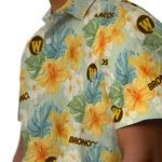 Western Michigan Broncos Hawaiian Shirt – Hibiscus Mood