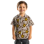 Western Michigan Broncos Hawaiian Shirt – Hibiscus Motif