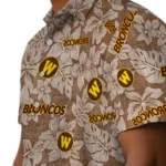 Western Michigan Broncos Hawaiian Shirt – Hibiscus Oasis