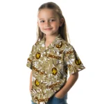 Western Michigan Broncos Hawaiian Shirt – Hibiscus Overlay