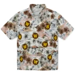 Western Michigan Broncos Hawaiian Shirt – Hibiscus Seaside
