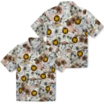 Western Michigan Broncos Hawaiian Shirt – Hibiscus Seaside